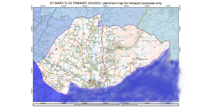 Catchment map