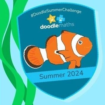 Have you signed up your child for the summer challenge? This is the time to register and parents can claim your child's badge at the end of August. More information in our newsletter last week or go onto your child's account and sign up. #doodlemaths