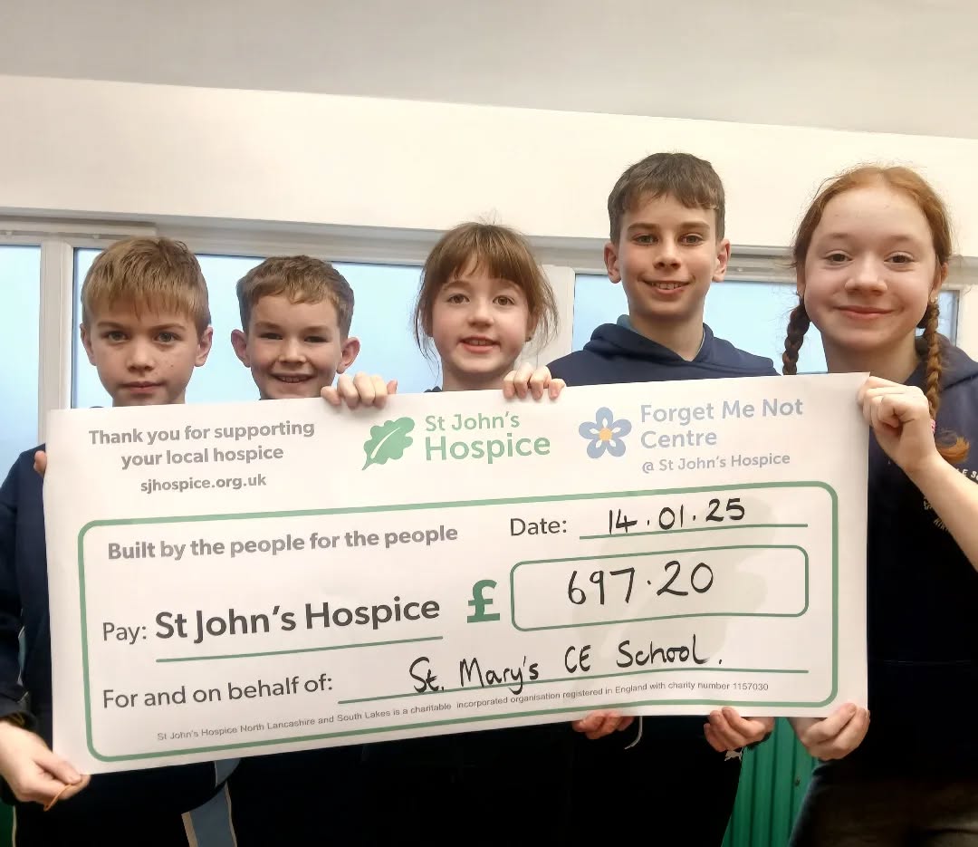 What a fantastic fundraising for @stjohnshospice flowing our Reindeer Dash in December.  Thank you so much for your generosity, we are so proud of all of our runners who raised £697.20 for an amazing charity. #funrun #charity #fundraiser